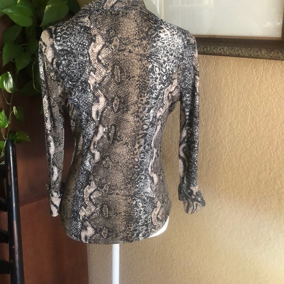 INC Snake-Print Top - Picture 4 of 9